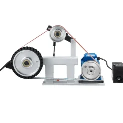 VEVOR Belt Grinder Sander, 72 x 2-Inch Variable Speed Belt Polisher with VFD, 1500W 2HP Polishing Grinding Machine with 3 Grinding Moulds & 3PCS Sanding Belts for Metalworking, Knife Making
