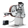 VEVOR Belt Grinder Sander, 72 x 2-Inch Variable Speed Belt Polisher with VFD, 1500W Knife Sharpener with 3 Grinding Moulds & 3PCS Sanding Belts for Metalworking, Compatible with 72"- 82*2" Belts