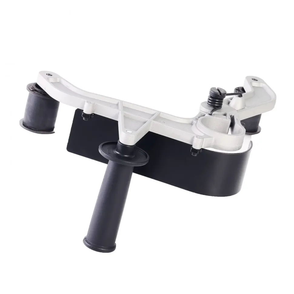 VEVOR Belt Sander Adapter for Angle Grinder, Pipe or Tube Sanding Attachment with 5/8-11" Imperial Thread and 10PCS Sanding Belts, Belt Sander Attachment Pipe Polishing Adapter for Rust Removal