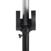 VEVOR Bench Grinder Stand, Bench Grinder Vise Floor Pedestal with 12" x 10" Mounting Plate, 5-Level Height Adjustable Pedestal Stand with Grinding Wheel Storage Compartment & Heavy-Duty Cast Iron Base