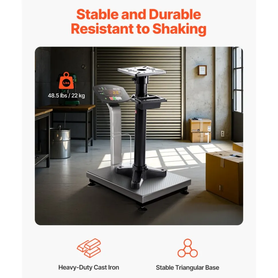 VEVOR Bench Grinder Stand, Heavy-Duty Bench Grinder and Vise Floor Pedestal with 10.6" x 10.6" Mounting Plate, Pre-Cut Mounting Slots & Water Pot, Compatible with Most Bench Grinders