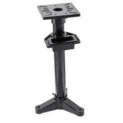 VEVOR Bench Grinder Stand, Heavy-Duty Bench Grinder and Vise Floor Pedestal with 10.6