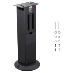 VEVOR Bench Grinder Stand, Heavy-Duty Bench Grinder and Vise Floor Pedestal with 11