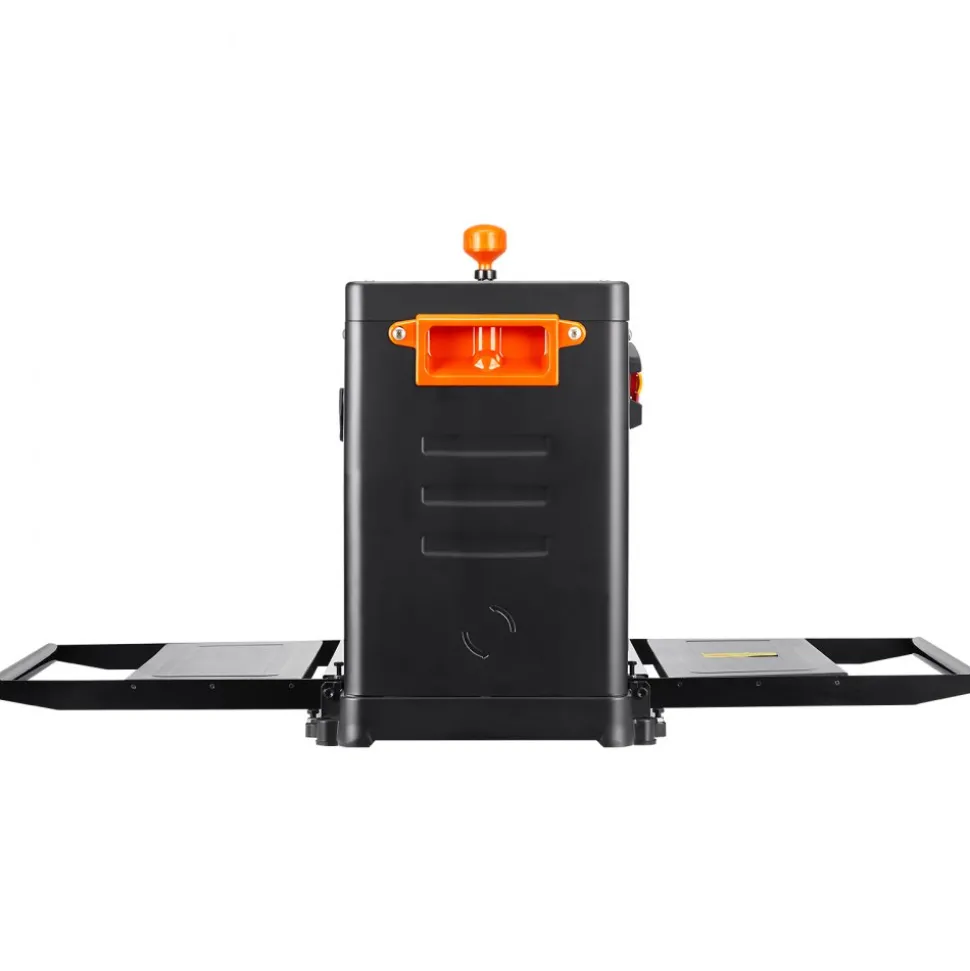 VEVOR Benchtop Thickness Planer, Dual Speed, 13" Wide Table, Equipped with Three Blades, 15-Amp 2000W Motor, Includes 12" Extended Input Table, Designed for Quiet Operation on Various Wood Types