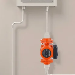 VEVOR 0011-BF4-J Cast Iron Circulator Pump, 33 GPM, AC 120V 33 ft Hot Water Recirculating Circulation Pump, 1-1/4 in Flange Connection, 3-Speed Adjustment, Quiet Operation, for Home Heating System