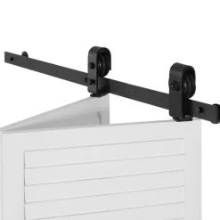 VEVOR Bi-Folding Sliding Barn Door Hardware Track Kit, 40