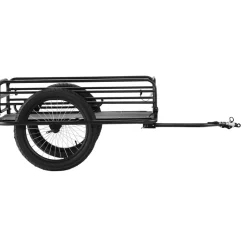 VEVOR Bike Cargo Trailer, 275 lbs Load Capacity, Heavy-Duty Bicycle Wagon Cart, Foldable Compact Storage & Quick Release with Universal Hitch, 20