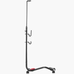 VEVOR Bike Rack, Upright Bike Stand Floor for 16 to 27.5 Inch Mountain & Road Bikes, Vertical & Horizontal Bicycle Stand for Secure Parking and Storage in Garage, Truck Bed, Indoor, Outdoor, Black