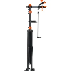VEVOR Bike Repair Stand, 80 lbs Heavy-duty Steel Bicycle Repair Stand, Adjustable Height Bike Maintenance Workstand with Magnetic Tool Tray Telescopic Arm, Foldable Bike Work Stand for Home, Shops