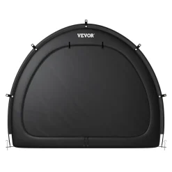 VEVOR Bike Storage Tent, 3 to 4 Bikes, Outdoor Spacious Bike Storage Tent with Ventilated Window, Waterproof Easy-to-Install Bike Tent with High Strength Fiberglass & Dual Zippers, Fit for Bicycle