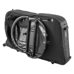 VEVOR Bike Travel Bag, Transport Universal Bicycle Storage Case Bag with TSA Lock, Support Plates, Protection and Fork Mount Stabilisation, Bicycle Case Max. Wheelbase 51 in for Airplane, Outdoor Use