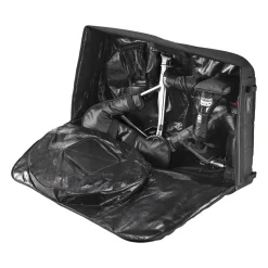 VEVOR Bike Travel Bag, Transport Universal Bicycle Storage Case Bag with TSA Lock, Support Plates, Protection and Fork Mount Stabilisation, Bicycle Case Max. Wheelbase 51 in for Airplane, Outdoor Use