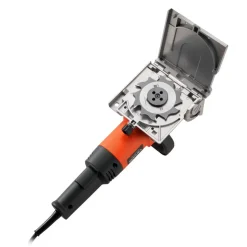 VEVOR Biscuit Plate Joiner, 5.9A, Plate Joiner Tool Kit with 11,600 RPM 760W Motor, 45-Degree Locating Notch, Carbide Tipped Blade, Wood Biscuits, Dust Bag, Adjustable Angle & Depth, for Woodworking