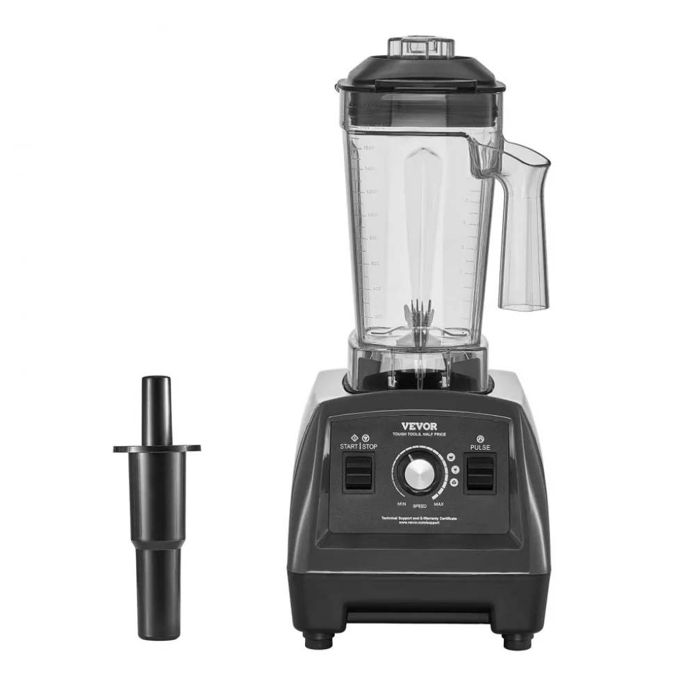 VEVOR Blender for Smoothies, 61 oz 1400W, Professional Blender with Powerful Motor, Multi-Functional Food Processing Blender for Smoothie/Milkshake/Juice, Fits for Kitchen
