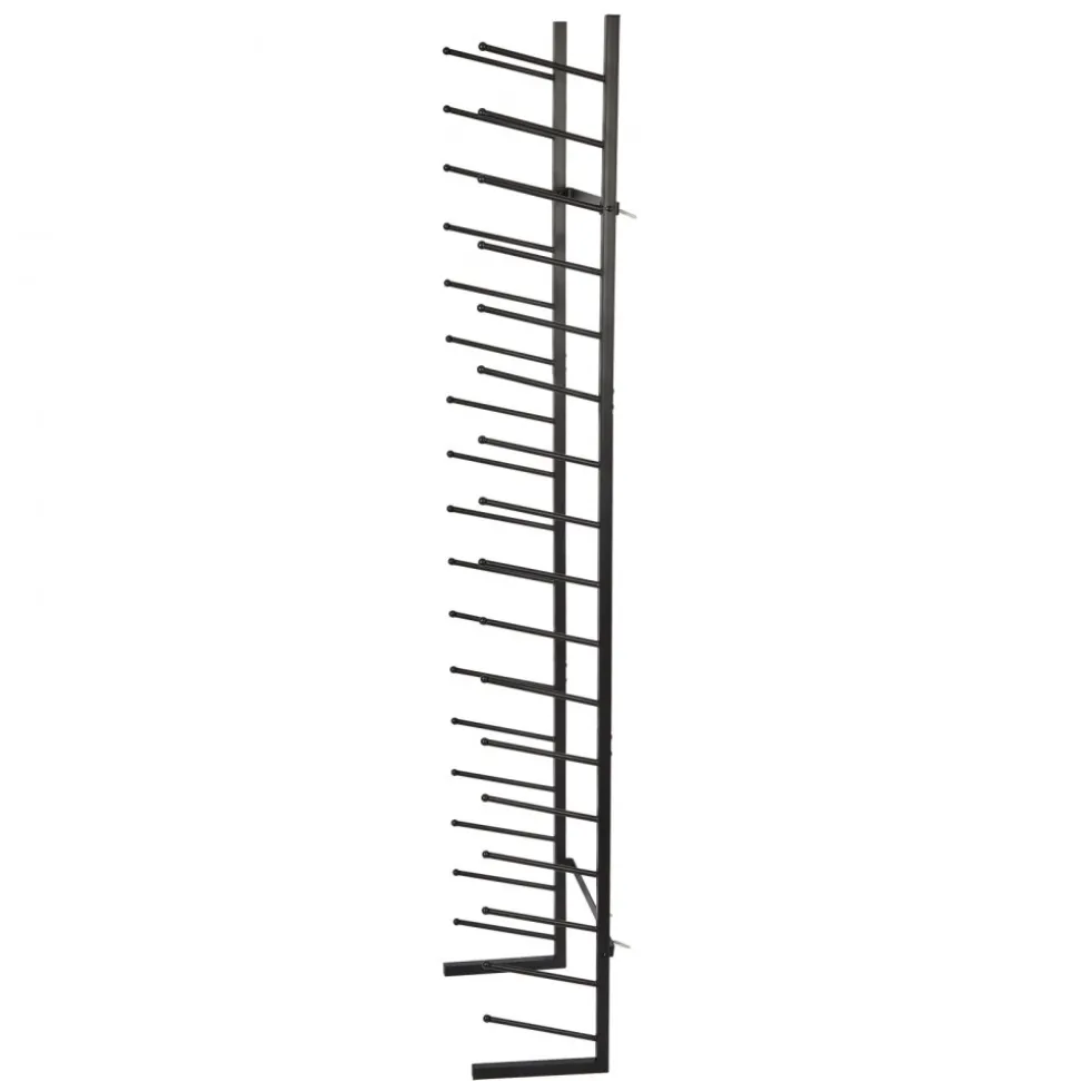 VEVOR Blueprint Storage Rack, Hanging Poster Display Rack 16-Tier, Vertical Blueprint Roll File Holder 2 Rolls/tire, Roll File Storage Rack for Blueprint Map Poster