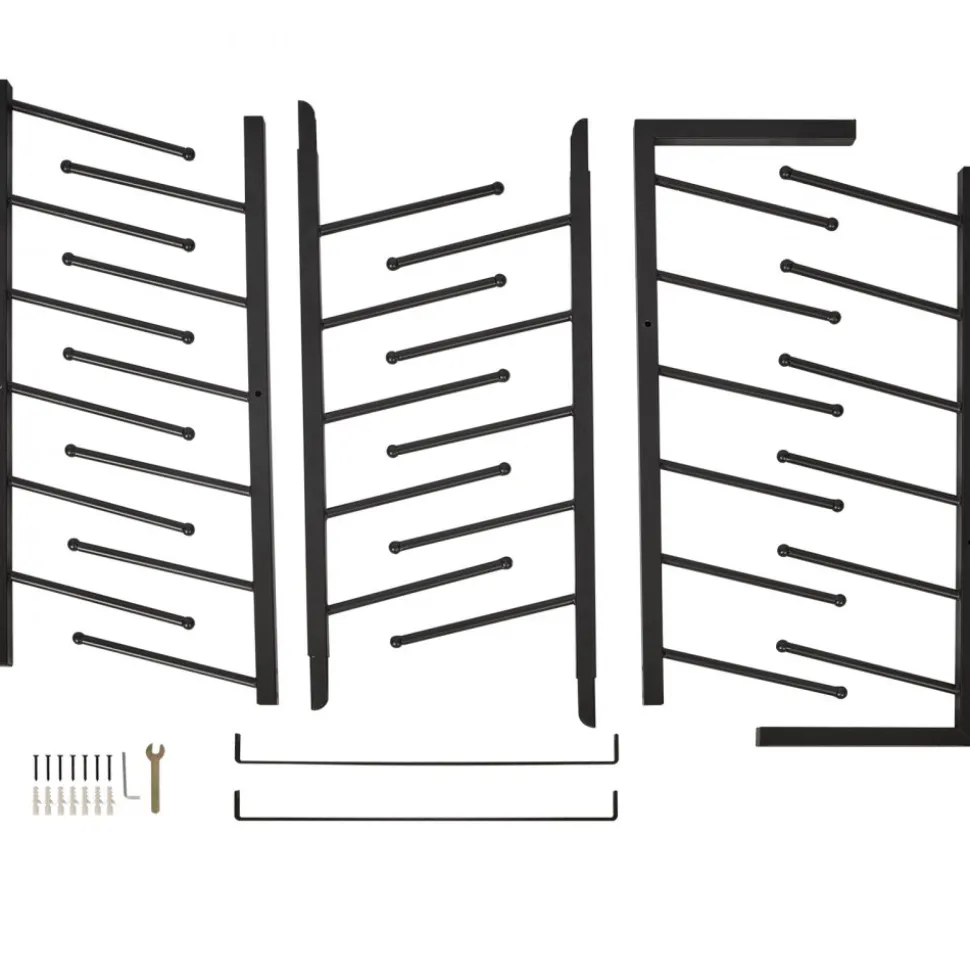 VEVOR Blueprint Storage Rack, Hanging Poster Display Rack 16-Tier, Vertical Blueprint Roll File Holder 2 Rolls/tire, Roll File Storage Rack for Blueprint Map Poster