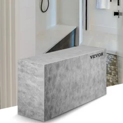 VEVOR Board Shower Bench Rectangle Bench Ready to Tile & Waterproof 47.2x16x20