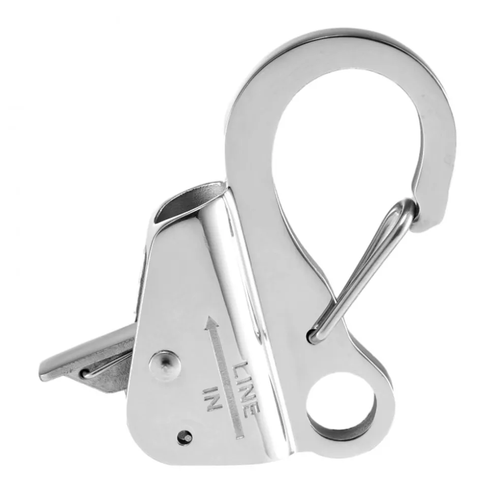 VEVOR Boat Anchor Hook, 304 Stainless Steel Slide Anchor, Knotless Anchor System with Quick Release, Boat Anchor Hook Clips for 3/8" - 5/8" Boat Anchor Rope, Easy to Use, Holds 3700 LBS