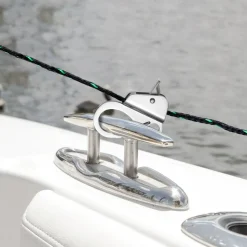 VEVOR Boat Anchor Hook, 304 Stainless Steel Slide Anchor, Knotless Anchor System with Quick Release, Boat Anchor Hook Clips for 3/8