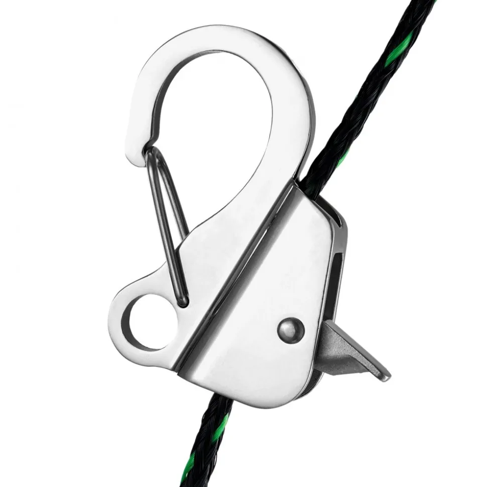 VEVOR Boat Anchor Hook, 304 Stainless Steel Slide Anchor, Knotless Anchor System with Quick Release, Boat Anchor Hook Clips for 3/8" - 5/8" Boat Anchor Rope, Easy to Use, Holds 3700 LBS