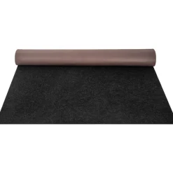VEVOR Boat Carpet, 6 ft x 29.5 ft Marine Carpet for Boats, Waterproof Black Indoor Outdoor Carpet with Marine Backing Anti-Slide Marine Grade Boat Carpet Cuttable Easy to Clean Patio Rugs Deck Rug
