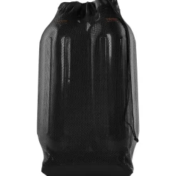 VEVOR Boat Fenders, 5.5" x 20" Boat Bumpers for Docking, Inflatable Ribbed Fender with Center Holes, Marine Boat Dock Fender Bumper with Air Pump, 4 Needles and 4 Ropes and Storage Bag, Black