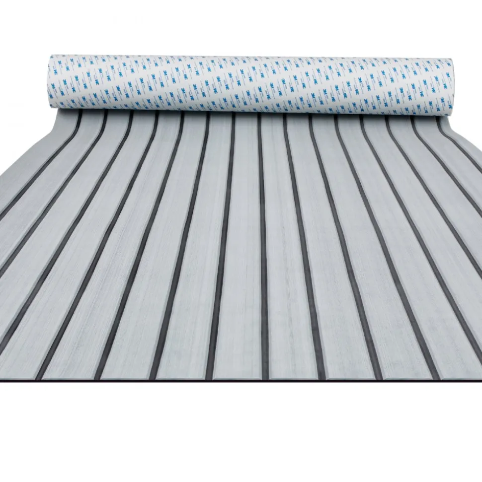 VEVOR Boat Flooring, EVA Foam Boat Decking 94.5" x 35.4", Non-Slip Self-Adhesive Flooring, 23.2 sq.ft Marine Carpet for Boats, Yacht, Pontoon, Kayak Decking