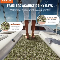 VEVOR Boat Flooring, EVA Foam Boat Decking 94.5