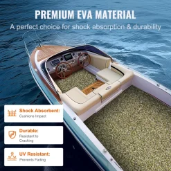VEVOR Boat Flooring, EVA Foam Boat Decking 94.5