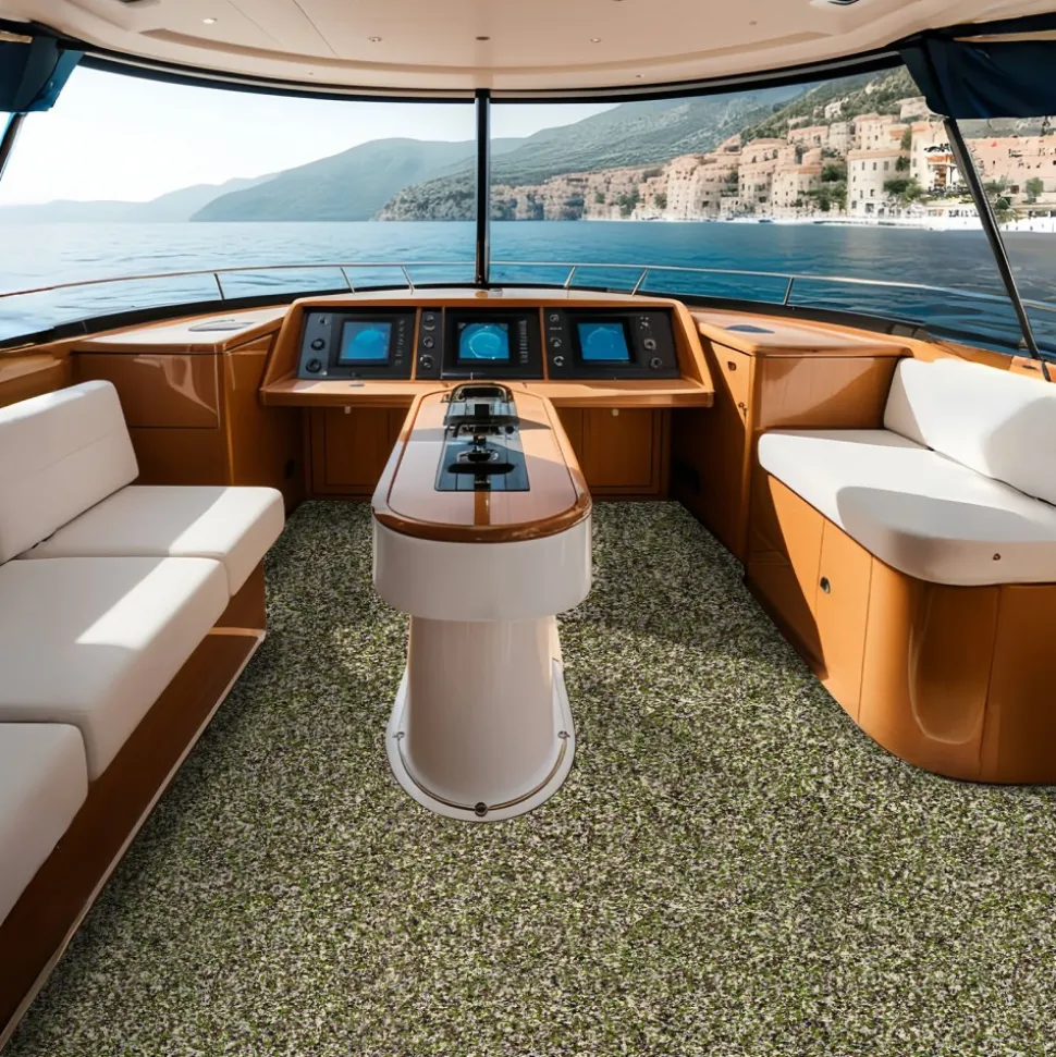 VEVOR Boat Flooring, EVA Foam Boat Decking 94.5" x 23.6", Non-Slip Self-Adhesive Flooring, 31.1sq.ft 2 Rolls of Marine Carpet for Boats, Yacht, Pontoon, Kayak Decking