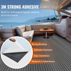 VEVOR Boat Flooring, EVA Foam Boat Decking 94.5