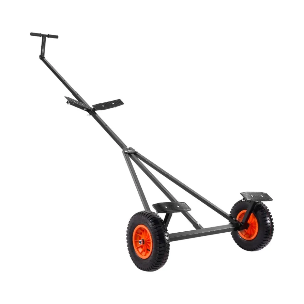 VEVOR Boat Trailer Dolly, 420lbs Load Capacity, Carbon Steel Trailer Mover with Adjustable Length, 15.7 in Pneumatic Tires and Nonslip Support Bracket, for Moving Kayak Motorboat Fishing Boat