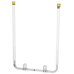 VEVOR Boat Trailer Guide, 65.7 in with LED Light Trailer Guide Poles, 2PCS High-Hardness Steel Guide-Ons, Wide Adjustable Trailers Guides with PVC Pipes, for Ski Boat, Fishing Boat, Sailboat Trailers