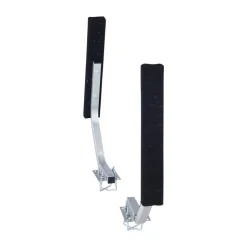 VEVOR Boat Trailer Guides, 1.2 in Adjustable Width Trailers Guide, 2PCS High-Hardness Steel Trailer Guide-Ons with Thick Support Pads, Fits L-Beam, Box or C-Channel Bunk-Style Pontoon Trailers