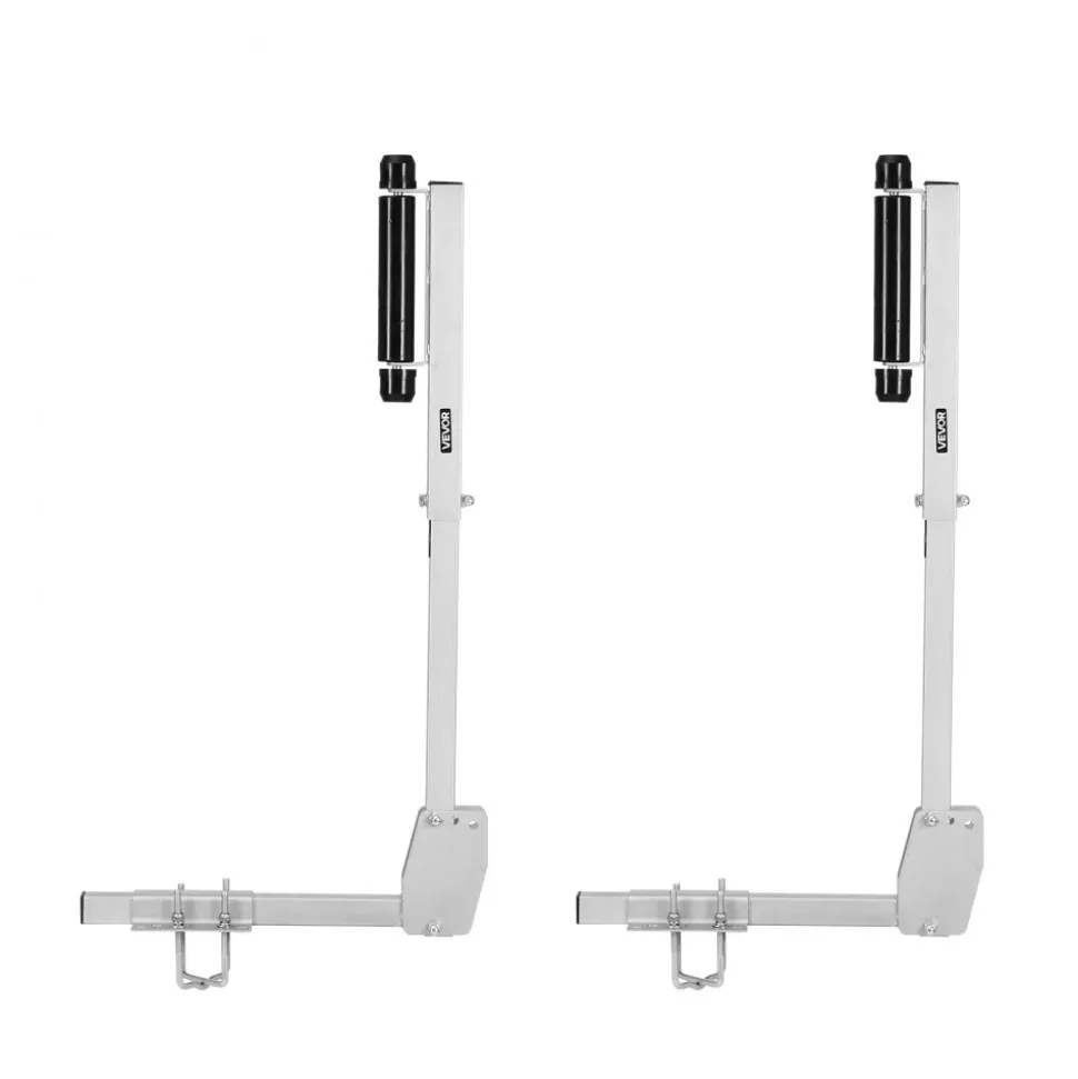 VEVOR Boat Trailer Guides, 27.6-41.3 in Height Adjustable Trailers Guide, 2PCS Thickened High-Duty Trailer Guide-Ons with Smooth Roller Guidance, for Over 16 in Larger Fishing Boats, Runabout Boats