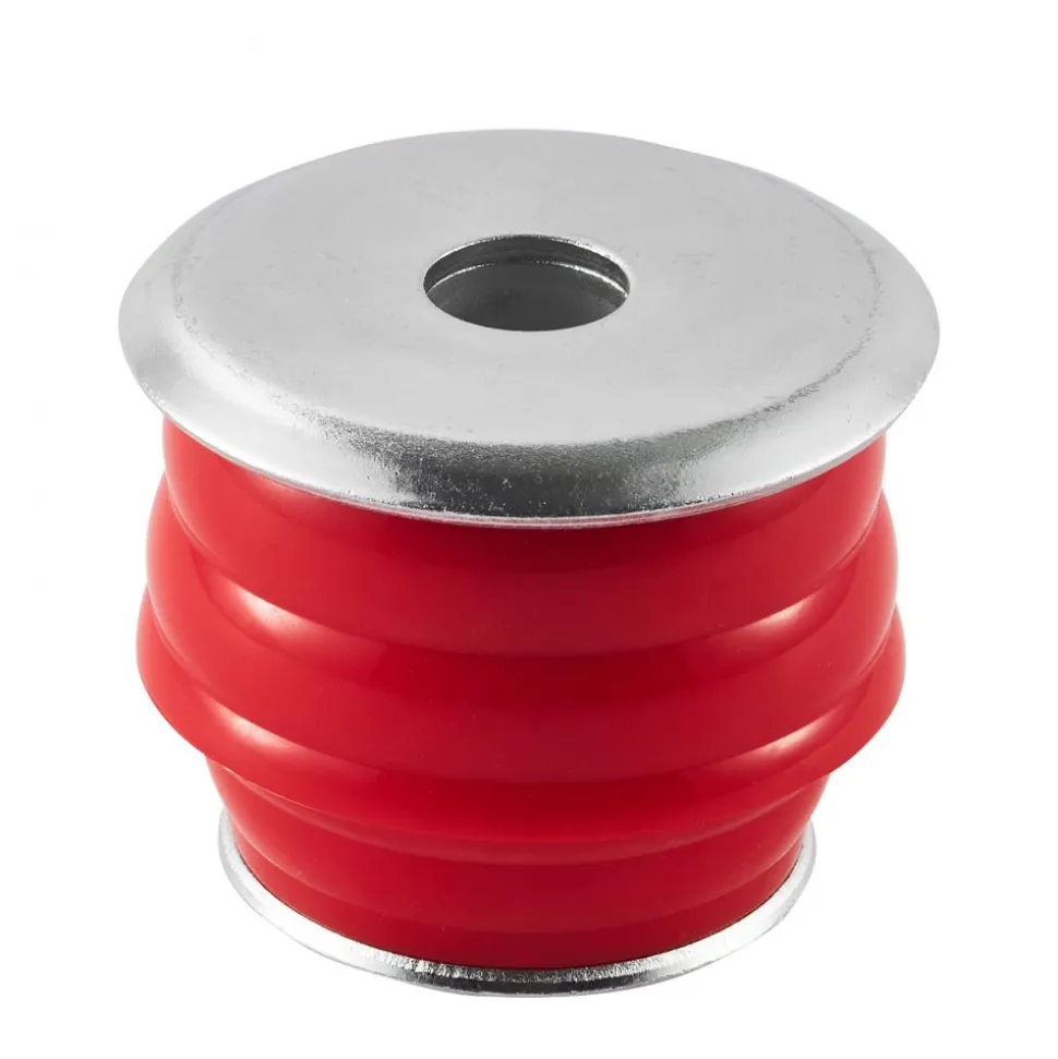 VEVOR Body Mount Bushing Kit, Compatible with 2008-2016 F250 F350 Super Duty, 60 PCS Polyurethane Body Mount Kit, Quick Replacement, Durable Components for Improving Bumpy Driving Performance, Red
