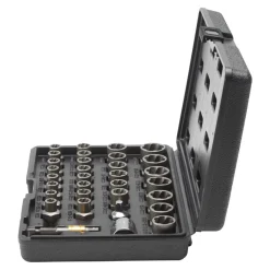 VEVOR Bolt Extractor Set, 29-Piece Bolt and Nut Remover Set, 6mm to 10mm, 13/32