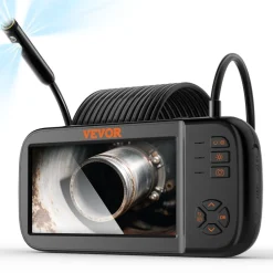 VEVOR Borescope Camera, Triple Lens Endoscope Camera with Light, 4.5