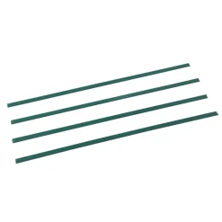 VEVOR Bottom Locking Privacy Slats, Double-Wall Vertical Bottom-Locking Slats with Wings for Chain-Link Fence, High-Density HDPE Chain Link Slats Ideally Fit 8' High Fence for Garden and Farm(Black)