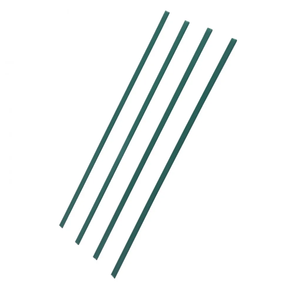 VEVOR Bottom Locking Privacy Slats, Double-Wall Vertical Bottom-Locking Slats with Wings for Chain-Link Fence, High-Density HDPE Chain Link Slats Ideally Fit 8' High Fence for Garden and Farm(Black)