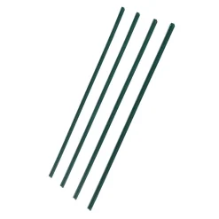 VEVOR Bottom Locking Privacy Slats, Double-Wall Vertical Bottom-Locking Slats with Wings for Chain-Link Fence, High-Density HDPE Chain Link Slats Ideally Fit 4' High Fence for Garden and Farm(Green)