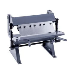VEVOR Box and Pan Brake, 12 in Sheet Metal Bending Brake, 20-Gauge Mild Steel Capacity, 0-135 Degree Adjustable, Metal Bender Machine with 5 Fingers, Heavy-Duty Aluminum Folder for Precise Bending