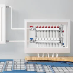 VEVOR 10-Branch Radiant Heat Manifold, 1/2