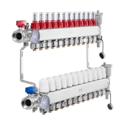 VEVOR 12-Branch Radiant Heat Manifold, 1/2