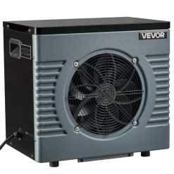 VEVOR 14710 BTU Pool Heat Pump, Electric Pool Heater for Above Ground Up to 3962 Gallons, Max COP 5.13, Heating & Cooling Dual Mode, Low Noise Smart Inverter Compressor, GFCI Protection for Swimming