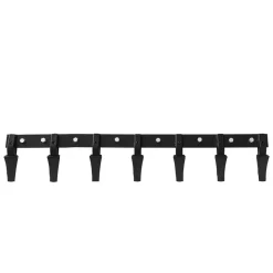 VEVOR Bucket Tooth Bar, 60'', Heavy Duty Tractor Bucket 7 Teeth Bar for Loader Tractor Skidsteer, 4560 lbs Load-Bearing Capacity Bolt On Design, for Efficient Soil Excavation and Bucket Protection