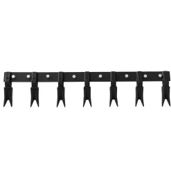 VEVOR Bucket Tooth Bar, 53'', Heavy Duty Tractor Bucket Teeth Bar for Sub-Compact Tractor Loader, 4560 lbs Load-Bearing Capacity, Fits Bucket Cutting Edges Sized 1/2