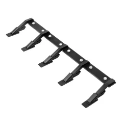 VEVOR Bucket Tooth Bar, 46 in Heavy Duty 5 Teeth Tractor Bucket Bar for Loader Tractor Loader Skidsteer, 4560 lbs Load Capacity,  Bolt On Teeth Bars for Buckets Protection Efficient & Soil Excavation