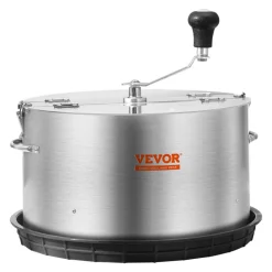 VEVOR Bud Leaf Trimmer, 16 inch Stainless Steel Manual Bud Trimmer Machine, with Clear PET Cover for Visual Cutting, Hand Pruners Included, for Cutting Leaves, Buds, Flowers, Hydroponic Plants