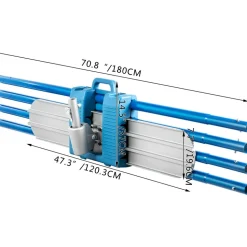 VEVOR Bull Float Magnesium Concrete Float 48 x 8